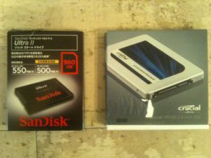 dynabook SSD換装