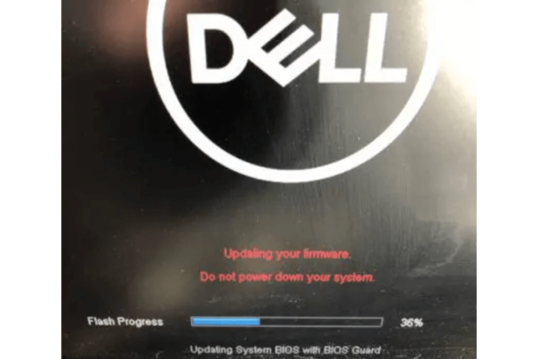 DELL BIOS更新失敗