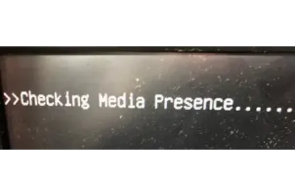 checking media presence