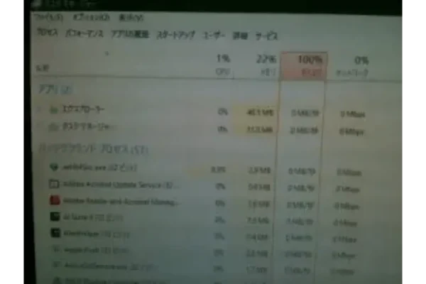 ディスク100%